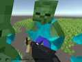 Žaidimas „Minecraft Shooter“ išgelbėk pasaulį  internete