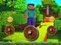 Žaidimas Nuotykis „Mineblock Rotate and Fly“.  internete