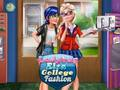 Žaidimas Ladybug Elsa kolegijos mada internete