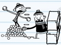 Žaidimas StickMan sniego mūšis  internete