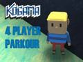 Žaidimas „Kogama 4 Player Parkour“ internete