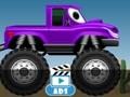 Žaidimas „Monster Trucks“ vaikų lenktynės internete