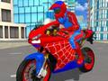 Žaidimas „Hero Stunt Spider“ dviračių treniruoklis 3D 2 internete