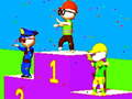 Žaidimas „Knockout Fall Guys 3D Run Royale Race“ internete