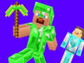 Žaidimas Minecraft: Creeper vs Enderman  internete