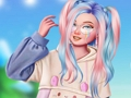 Žaidimas Mano žiemos Kawaii išvaizda  internete