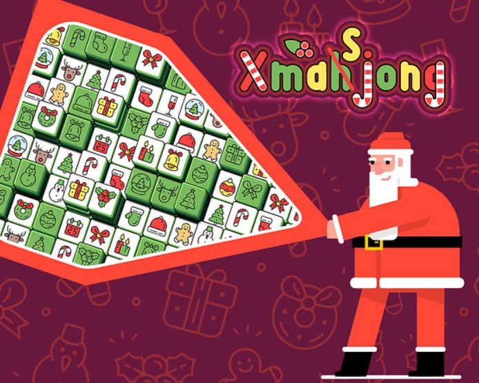 Žaidimas Kalėdinis Mahjong  internete