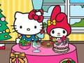 Žaidimas Hello Kitty ir Friends Kalėdų vakarienė  internete