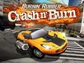 Žaidimas „Burnin Rubber Crash“ ir „Burn“.  internete