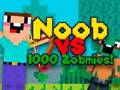 Žaidimas „Noob vs 1000 Zombies“ internete