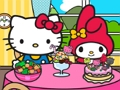 Žaidimas Hello Kitty ir draugai restoranas  internete