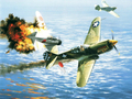 Žaidimas „Aviation Art Air Combat Slide“.  internete