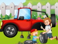 Žaidimas Automobilių garažo skirtumai  internete