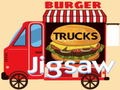 Žaidimas „Burger Trucks Jigsaw“ internete