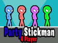 Žaidimas Party Stickman 4 grotuvas  internete