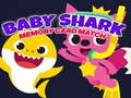 Žaidimas Baby Shark atminties kortelės atitikmuo  internete
