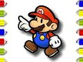 Žaidimas Atgal į mokyklą Mario Coloring  internete