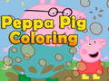 Žaidimas Peppa Pig dažymas  internete