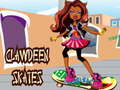 Žaidimas Clawdeen pačiūžos  internete