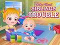 Žaidimas Baby Hazel: Brolių ir seserų problemos  internete