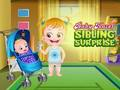Žaidimas Baby Hazel: brolio ir sesers staigmena  internete