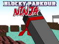 Žaidimas „Blocky parkour“ ninja internete