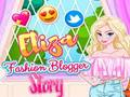 Žaidimas Eliza Fashion Blogger istorija  internete