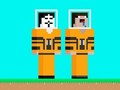 Žaidimas „Noob vs Hacker“ naro kostiumas  internete