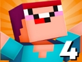 Žaidimas „Noob vs Pro 4 Lucky Block“.  internete
