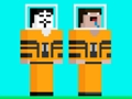 Žaidimas „Noob vs Hacker Diver“ kostiumas 2 internete