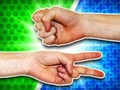 Žaidimas Akmuo popierius žirklės  internete