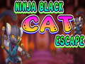 Žaidimas „Ninja Black Cat Escape“ internete