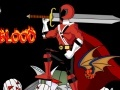 Žaidimas „Power Rangers Samurai Halloween“ kraujas  internete