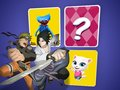 Žaidimas „Naruto“ atminties kortelių atitiktis internete