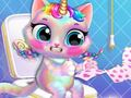 Žaidimas Twinkle My Unicorn Cat Princess priežiūra  internete