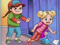 Žaidimas Karatė mergina prieš mokyklinį smurtautoją  internete