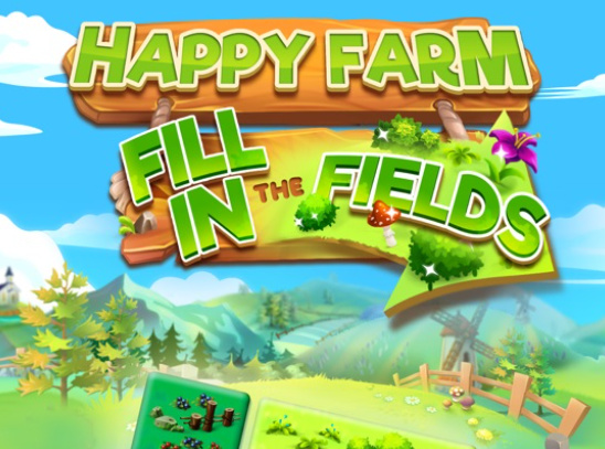 Žaidimas „Happy Farm Tiles Match“.  internete