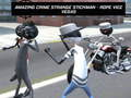 Žaidimas Nuostabus nusikaltimas Strange Stickman virvės vice Vegasas internete