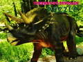 Žaidimas Triceratops dinozaurų galvosūkis  internete