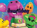 Žaidimas Barney dažymas  internete