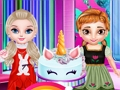 Žaidimas Mažosios princesės vienaragio pyragas  internete
