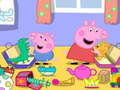 Žaidimas Peppa Pig dėlionė  internete
