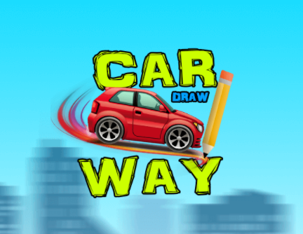 Žaidimas Nubrėžkite automobilio kelią  internete