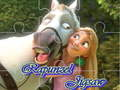 Žaidimas Rapunzel Jigsaw internete