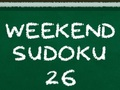 Žaidimas Savaitgalio Sudoku 26  internete