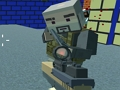 Žaidimas „Pixel Gun Apocalipse 4 Zombie Invazion“ internete