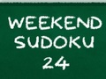 Žaidimas Savaitgalio Sudoku 24  internete