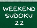 Žaidimas Savaitgalio Sudoku 22  internete