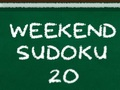 Žaidimas Savaitgalio Sudoku 20  internete