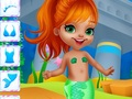 Žaidimas Undinėlės popierinės lėlės suknelė  internete